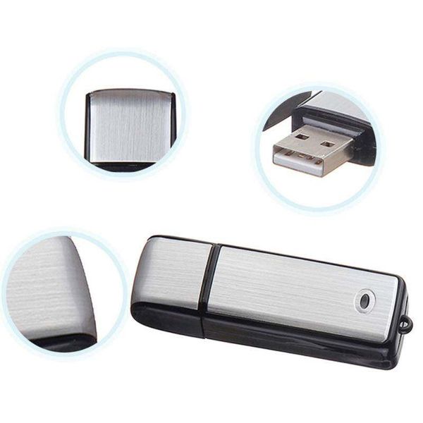 Penna per registratore audio digitale da 32G/16GB/8GB Dittafono USB Registratore per conferenze ricaricabile Flash Drive digitale
