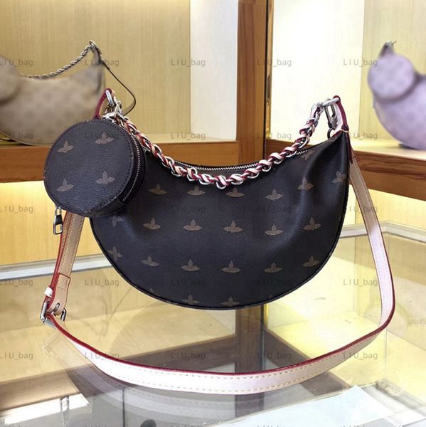 Bolsa de qualidade espelhada sacola designe feminina bolsa de axilas luxo bolsa de ombro de couro real bolsa de ombro hobo bolsa de cosméticos bolsa de duas peças
