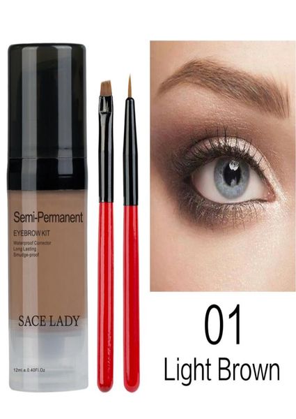 3-Farben-Augenbrauen-Tönungs-Set, wasserfest, langlebig, Augenbrauen-Farbstoff, Gel-Mascara für Augenbrauen-Make-up, 04 Fl Oz3838198