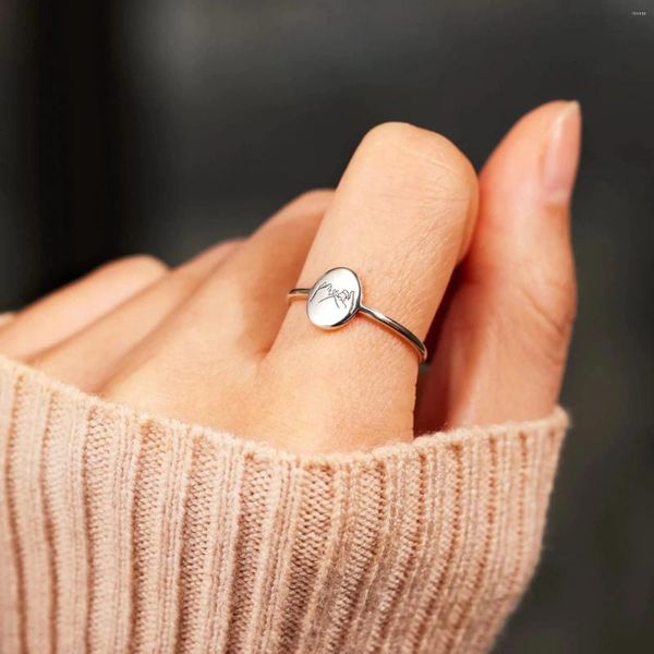 Cluster-Ringe, kleiner Finger, Versprechensring, Zughaken, Freundschaft, immer Liebe, Unterstützung, Mode, einzigartige Bedeutung, minimalistische Handbewegung