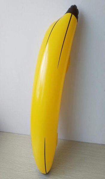 100 pçs criativo inflável grande banana 68cm explodir piscina brinquedo de água crianças brinquedos de frutas decoração de festa5787072
