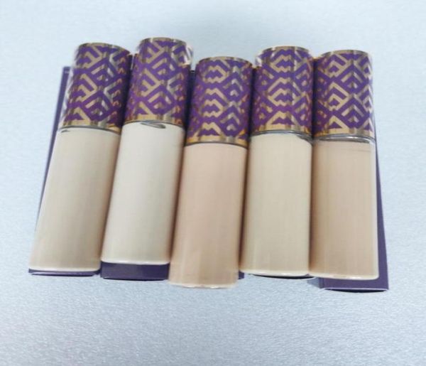 Maquiagem rosto contorno corretivo 5 cores luz clara média areia clara 10ml base líquida cosméticos hight qualit2309292