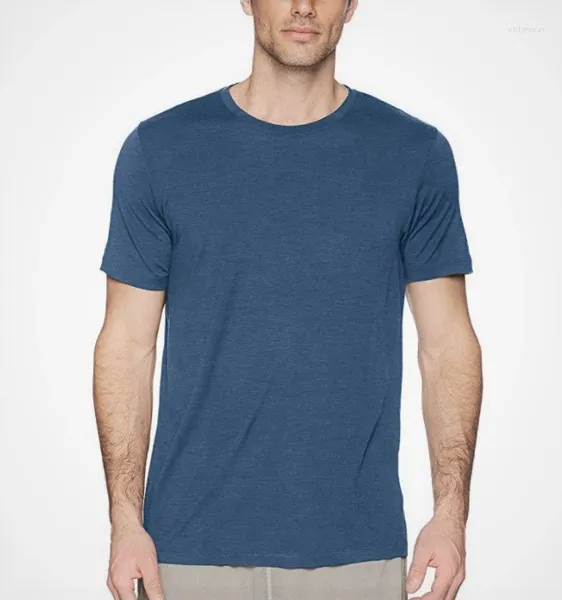Мужские футболки, мужская рубашка из сверхтонкой мериносовой шерсти, базовый слой, техническая футболка, 160 грамм, впитывающая воздух, защита от запаха