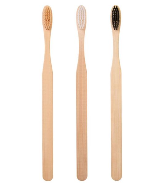 Natürliche reine Bambus-Einweg-Zahnbürsten, tragbar, weiches Haar, umweltfreundliche Zahnbürsten, Mundreinigung, Pflege-Tools3523147