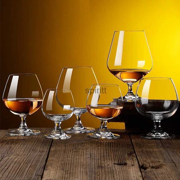 Bicchieri da vino Cognac Bicchiere da brandy Trasparente Calice di grande capacità Bicchiere da vino rosso Tazza profumata Whisky Liquore Vodka Bar Ristorante Bere Vesse YQ240109