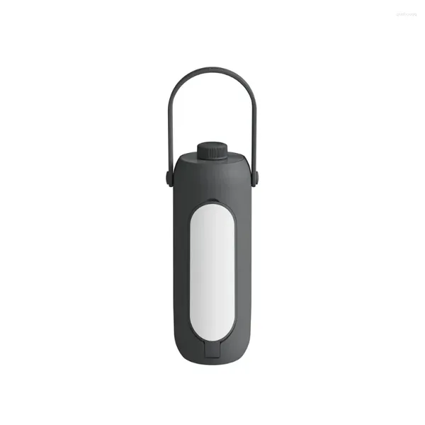 Taşınabilir Fenerler Est Dış mekan kamp lambası USB Şarjı Asma Katlanır Atmosfer Üç Renkli Karartma Acil Durum Aydınlatma