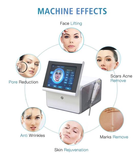 Prezzo di fabbrica rf microneedling Macchina per rassodare e crescere la riparazione della pelle per rimuovere l'acne e le rughe, sollevare e curare