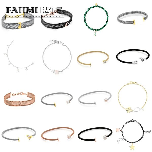 Fahmi Light Luxus frisch voller Diamanten rundes Armband Roségold Gold Silber Jubiläum, Verlobung, Geschenk, Party, HochzeitGute Handwerkskunst, TOP-Qualität
