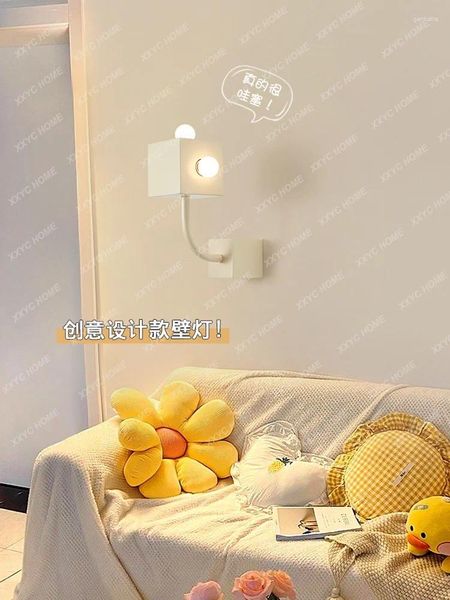 Lampada da parete Semplice spazio Camera da letto Lampadina da comodino Piccola