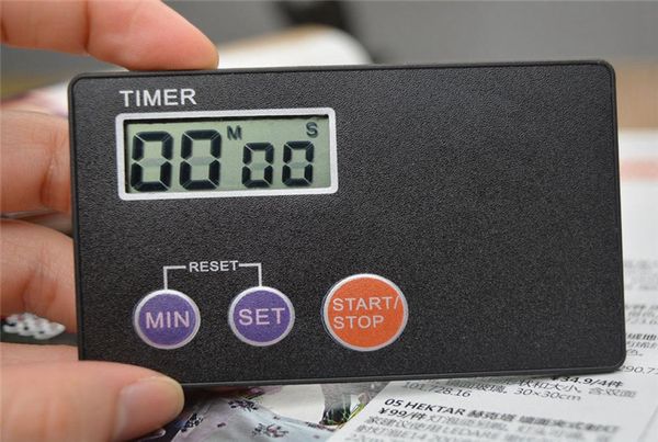 Countdown-Taschen-Küchentimer im Kreditkartenformat, digitaler Kochtimer, Countdown-Wecker, Küchenutensilien6980099