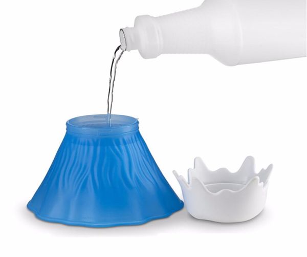 Cucina Eruzione Vapore Acqueo Vulcano Pulizia Detergente per microonde Cucina Gadget da cucina Strumenti Pulito in pochi minuti Divertimento 2 colori1036171