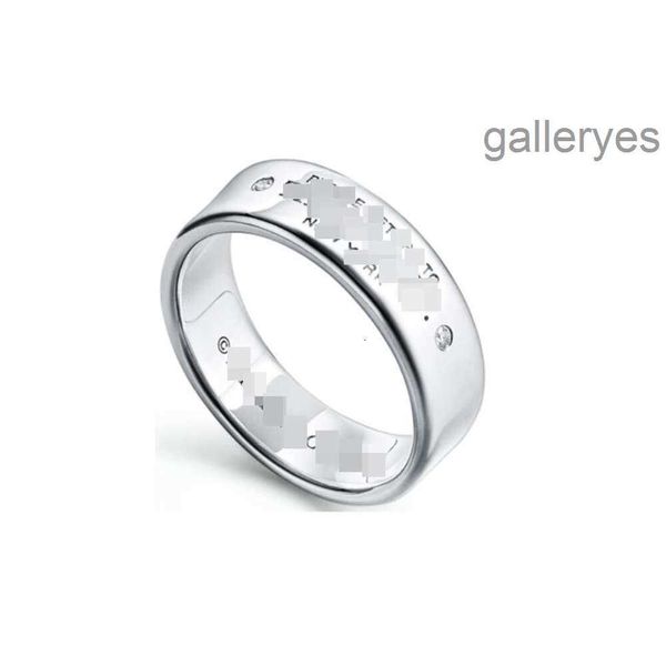 Ringe Schmuck Mode t 925 Sterling Silber vergoldet Doppeldiamant Klassischer Rosenring mit T-Stück Mesh Rot Herren Damen Paar IGIB 4UZT4UZT 4UZT4UZT 4UZT