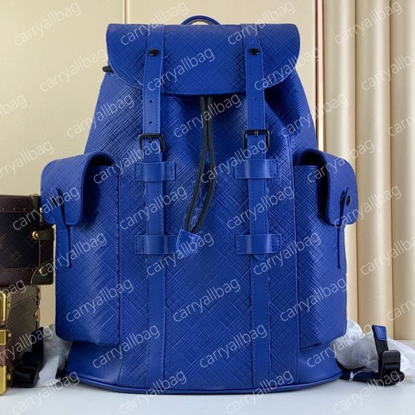 Borsa di design Zaino CHRISTOPHER 10A Zaino di design Borsa da viaggio da uomo Borsa da scuola dal design retrò Zaino di grande capacità Zaino Semplice ed elegante