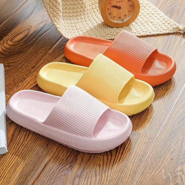 Pantofole Nuvola Sandalo Ortopedico Piattaforma Spessa Bagno Infradito da Donna Sandali Infradito da Donna Morbidi Muti EVA Scivoli da Interno