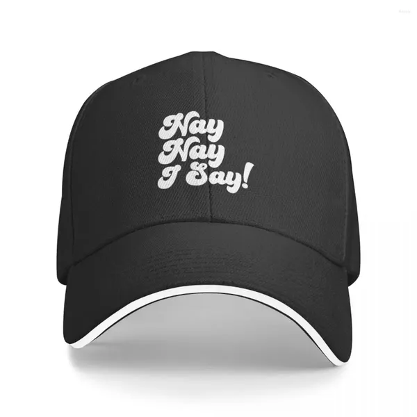 Cappellini da baseball Copia di Nay I Say Suspish - Bailey Sarian Citazione in berretto da baseball nero Cappello da spiaggia Cappelli da camionista alla moda per uomo Donna