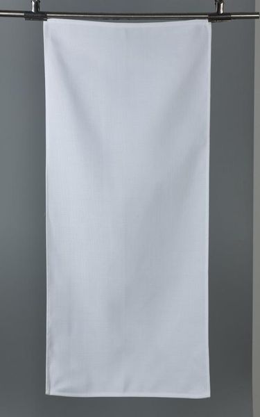 Schlichtes weißes Küchentuch, unbedrucktes Geschirrtuch aus 100 Polyester mit Leinenoptik für Sublimation4110891