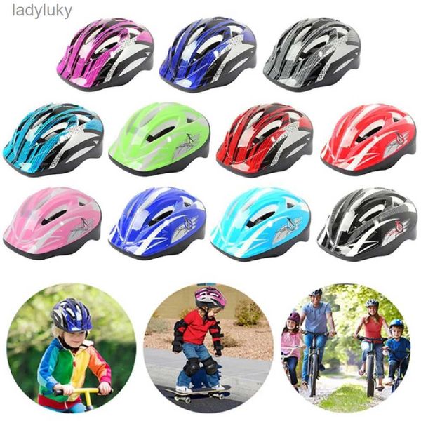 Caschi da ciclismo Bambini Pattinaggio Casco da ciclismo Skateboard Equitazione Casco di sicurezza per bicicletta per bambini Sport all'aria aperta Multifunzione Casco di sicurezza anti-cadutaL240109