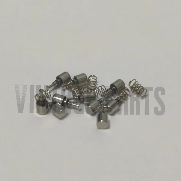 Uhrenreparatursätze 4,0 9,8 mm Drückerknopfrohr Dichtungsfedern Set für Vintage Pogue 6139-6000 6001 6002 6005