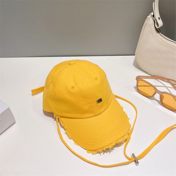 Kadın Erkekler Casquette Luxury Marka Ja Renkli Beyzbol Caps Tasarımcı Çok yönlü Sokak Moda Top Kapağı Unisex Sıradan Serin Erkek Kızlar Şapkalar