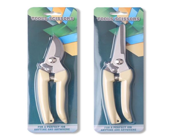 Tesouras de poda de jardim cortador clippers aço inoxidável afiada secateurs profissional mão podador tesoura alicate de poda 1037297