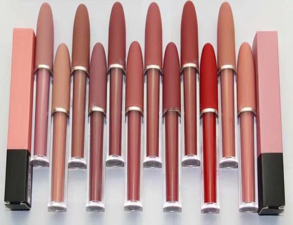 24pcs Marka Makyaj Mat Sıvı Ruj Lipstick Lipgloss Cosmestics Su Geçirmez 12 Renk 3G 2545891