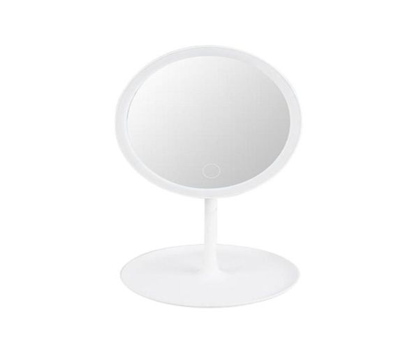 Specchi compatti Specchio per trucco a led Touch Sn Lampada da tavolo per vanità illuminata Rotazione a 360 gradi Cosmetici per cosmetici da banco5255856