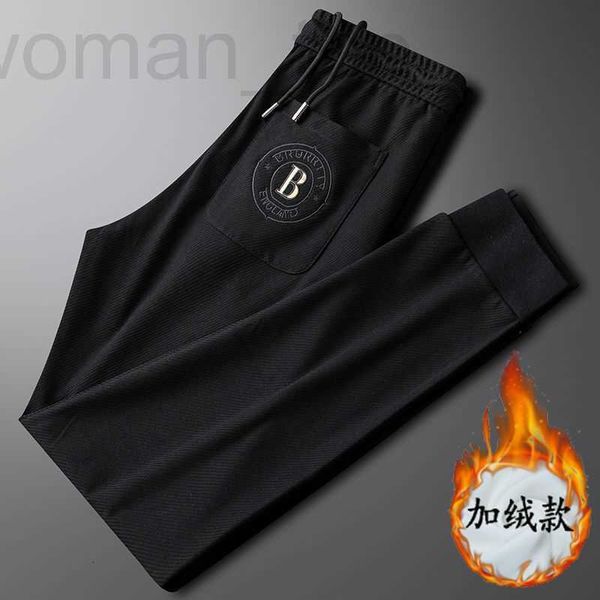 Pantaloni da uomo Designer Pantaloni ricamati di marca di moda europea per pantaloni casual autunnali e invernali da uomo, morbidi sport alla caviglia allentati sanitari ispessiti dicembre U2M1