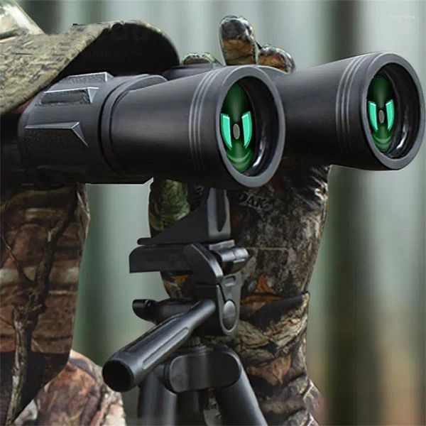 Telescópio 20x50 militar hd zoom bak4 binóculos poderosos de longo alcance profissional monocular visão noturna de baixa luz para caça