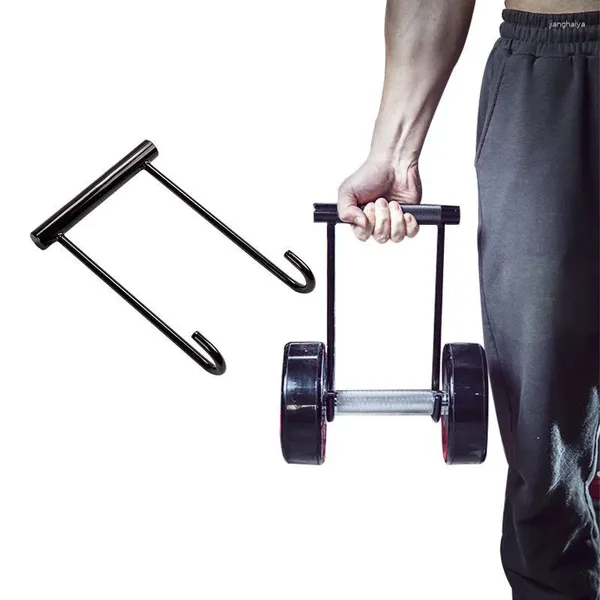 Acessórios ginásio treinamento de força haltere multifuncional ganchos fitness treino muscular para unisex barbell equipamentos auxiliares