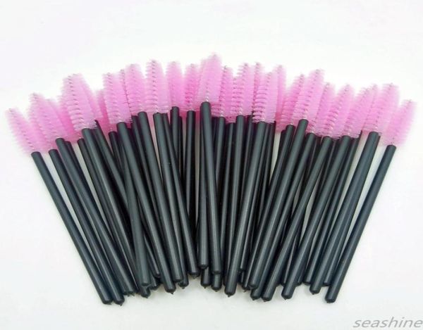 Seashine, 50 шт., розовые одноразовые палочки для туши, мини-кисточки для ресниц, палочка для туши, аппликатор, микро-щеточки для ресниц 5199065