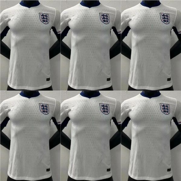 Versão do jogador 24/25 Camisa de futebol EnglandS TOONE Soccer Jerseys RUSSO Angleterre Copa do Mundo KIRBY WHITE BRIGHT MEAD KANE STERLING RASHFORD SANCHO GREALISH Men top