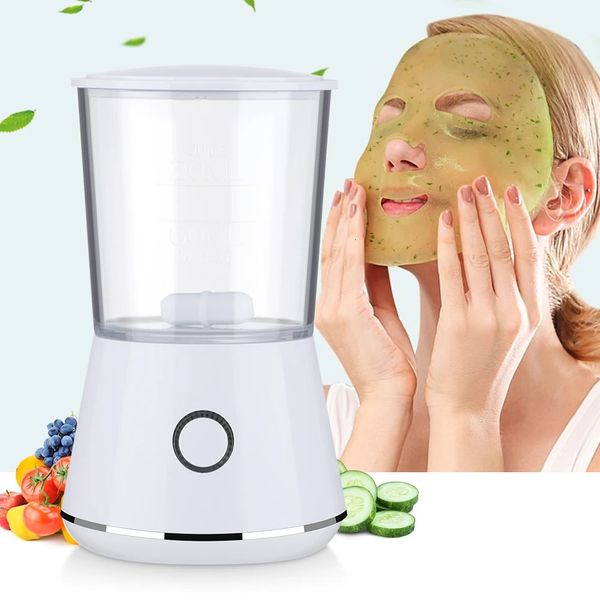 Mini máquina de máscara diy máscara de frutas e vegetais que faz a máquina equipamento máscara caseira de colágeno 240108