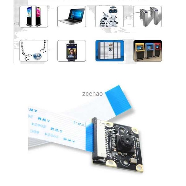 Webcams OV5647 5MP Kameramodul für RPi 2/4/3B+ mit Kabel, Kamera-Videomodul 1080p, OV5647 Webcam 2592 x 1944, 3,51 mm, L240105