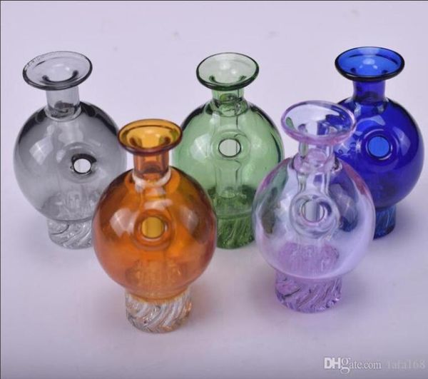 Quartz Banger Cyclone Riptide Carb Cap Dome mit rotierendem Luftloch für weniger als 30 mm Terp Pearl Quarts Nail Enai Dab Rig8429480