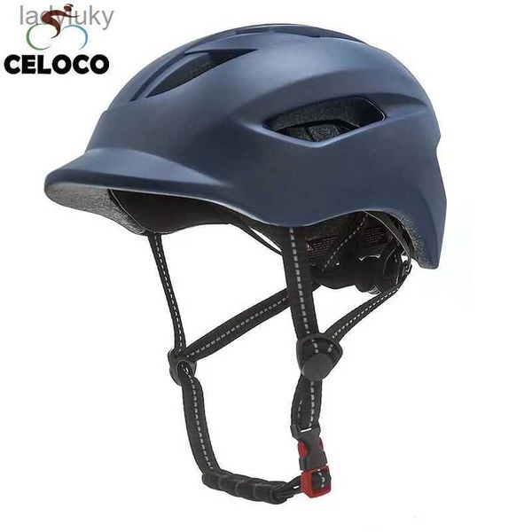 Capacetes de ciclismo Capacete de bicicleta em molde equitação capacete protetor de segurança com luz traseira para esportes ao ar livre equipamento de ciclismoL240109