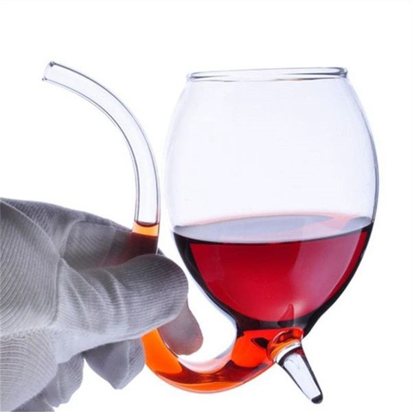 s Special 300 ml Becher für Rotwein, Kaffee und Milch mit Strohhalm, hitzebeständiger Becher für Teegetränke, transparentes Trinkgeschirr, perfektes Bastelgeschenk2759