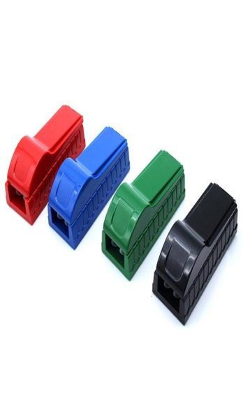 Portasigarette con filtro per macchina di rifornimento a doppio tubo in plastica colorata portatile per tabacco alle erbe secche Preroll Inno9901516