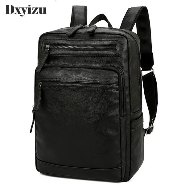 2023 Деловая сумка через плечо из овчины Мужской дорожный рюкзак для ноутбука Школьные мужские рюкзаки высокого качества для мальчиков-подростков 240108