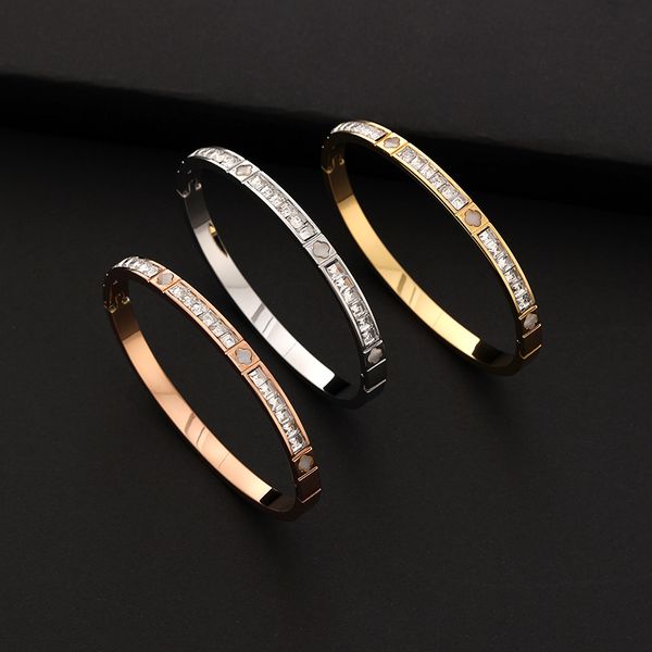 Pulseira para homens pulseiras de letras pulseira de aço inoxidável mulheres casal pulseiras estéticas pulseira de prata para homens pulseiras de ouro designs joias da moda