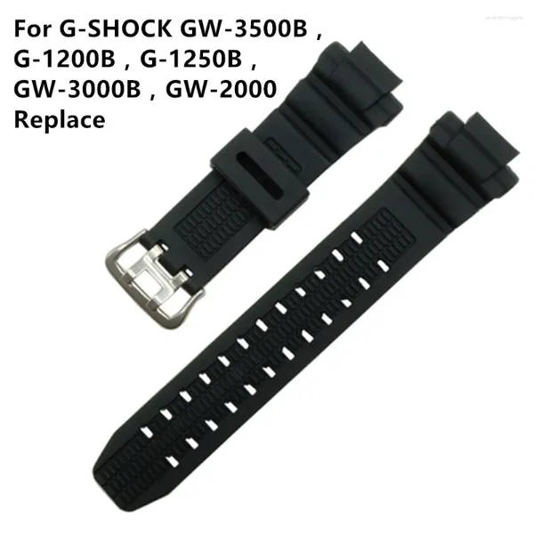 Uhrenarmbänder für Caswatch GSHOCK GW-3500B / GW-3000B GW-2000 G-1200B G-1250BResin Tape Watchabnd Band Strap Tool