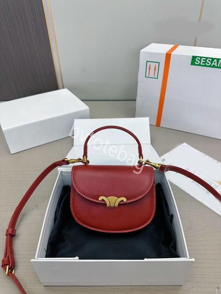 CE красная сумка Дизайнерская сумка-седло Женская сумка Вышитые ремни Высококачественная натуральная воловья кожа Кошелек-раскладушка с бантом Модная роскошная широкополосная сумка с алфавитом через плечо