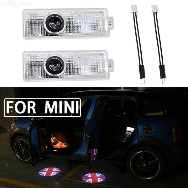 Dekorative Lichter Autotürlicht LED-Projektor Willkommenslampe für MINI Cooper One S R55 R56 R60 F55 F56 Countryman Clubman Dekoratives Licht NewL240109