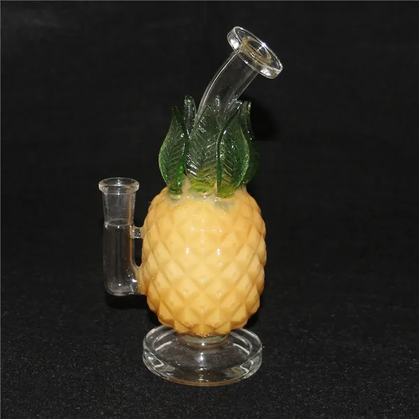 Heady Glass Bong Narghilè Ananas Recycler Perc Bubber Pipa ad acqua Rigs Olio Dab Accessori per fumatori per tabacco