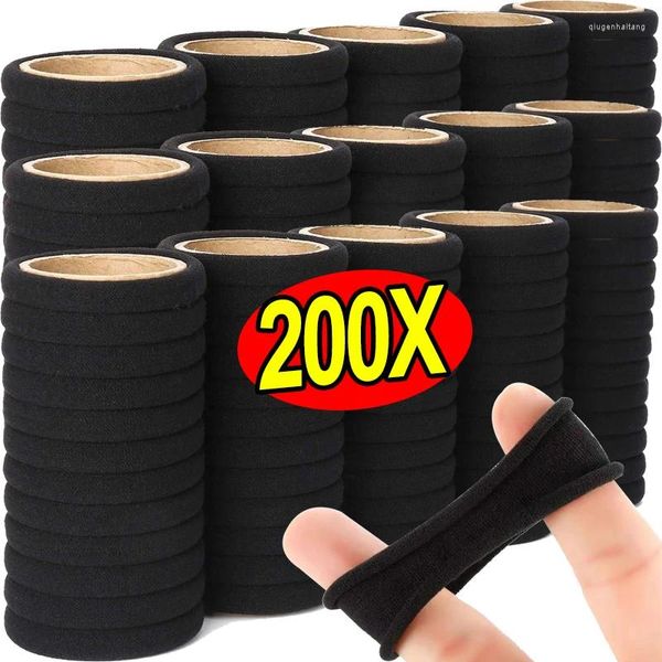 Saç Aksesuarları 50-200 PCS Renkler Yüksek Elastik Bantlar Kadın Kızlar Siyah Saç Bandı Kauçuk Bağlar At kuyruğu Tutucu Scrunchies Başlık Head Gare