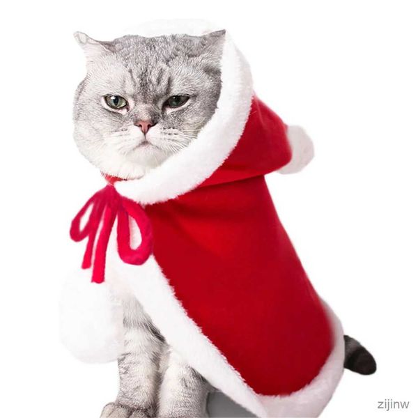 Katzenkostüme, lustiges Hunde- und Katzenkostüm, Weihnachtsumhang, Halloween-Verkleidung, Kleidung für Katzen, Neujahrsanzug für kleine Hunde, Haustier-Foto-Requisiten, Zubehör