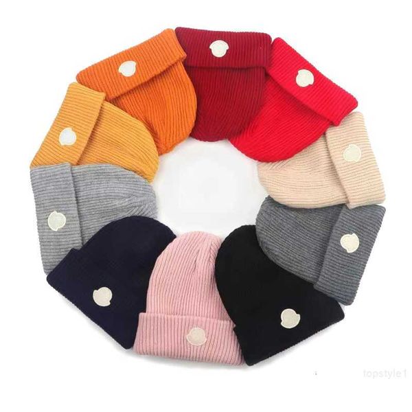 Cappello di design Coppia da uomo e da donna Autunno inverno Berretto lavorato a maglia Luxury Letter Cashmere 1 Monceir Craft Beanie/skull CapsWKFA