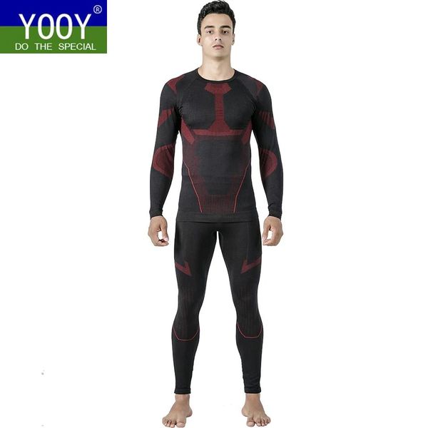 Unterhose Yooy Thermal Ski -Unterwäsche setzt lange Johns Warm up Männer Ski -Schnee und Hosen Schnell trockene Kleidung für Winter im Freien Sportarten