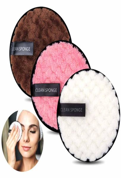 Make-up-Entferner-Pads, Mikrofaser, wiederverwendbar, Gesichtstuch, Make-up-Tücher, waschbar, Wattepads, Hautpflege, Reinigung, Puff J15464989712