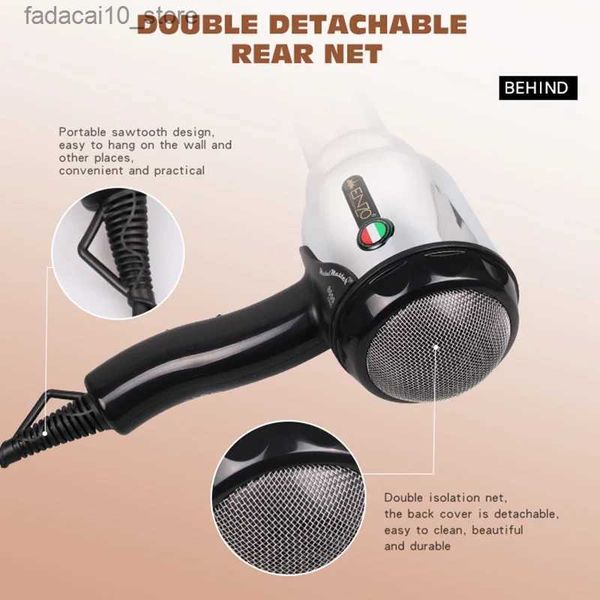 Ds VS Essiccatori Professionale 8000 W Diffusore per capelli Potente Asciugacapelli Spazzola Motore AC Tutto in metallo Vento forte Barbiere Strumenti per salone Ugello Q240109 MIX LF