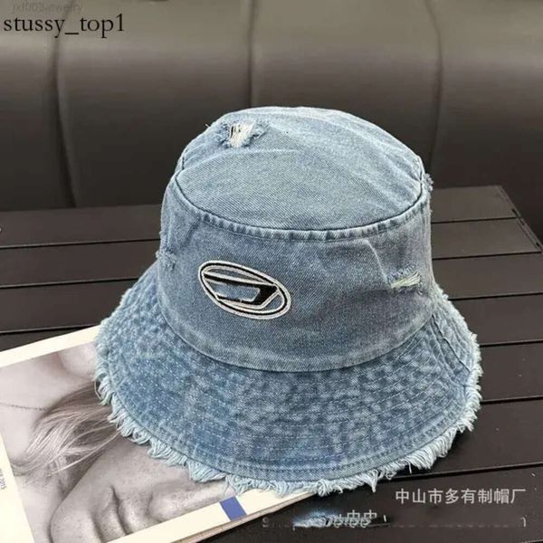 Cappello Deisel Cappello da pescatore con bordo in pelliccia di denim per ragazza Cappello Disel in primavera ed estate Cappello da pescatore piccolo in versione coreana Cappello Diesel Cappello Dieselss 209